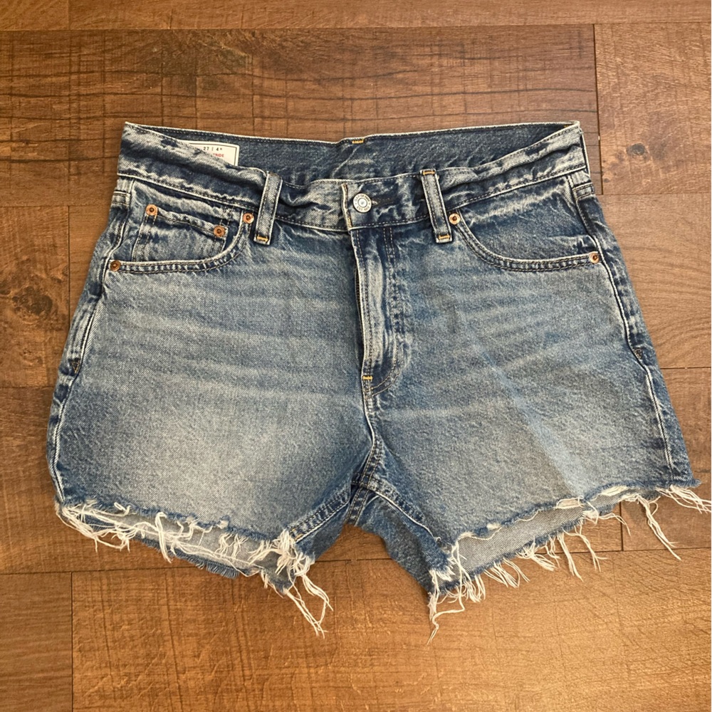 GAP Low Stride Short Jean Cutoff Shorts Y2K Grunge Festival Women’s 27